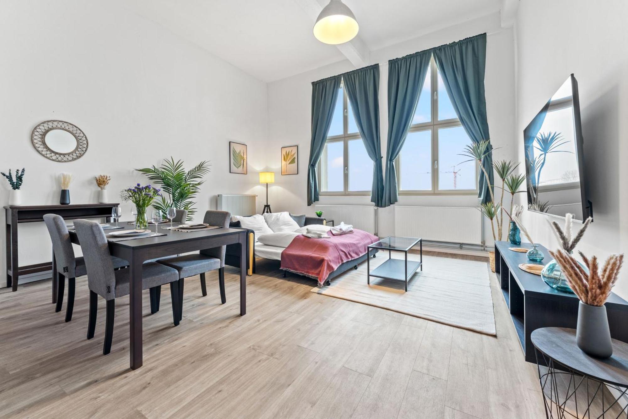 Mint Apartment Ueber Der Stadt Parken Kueche Wifi Berlin Exteriör bild