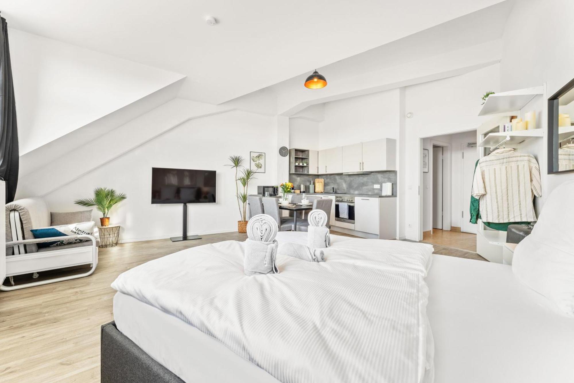 Mint Apartment Ueber Der Stadt Parken Kueche Wifi Berlin Exteriör bild